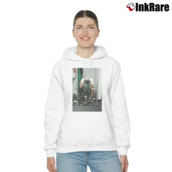 Women’s Boston celtics jayson tatum kobe trophy for nba fans Cozy Hoodie in white | Warm, Structured, Stylish