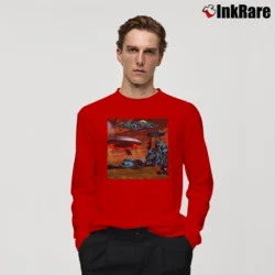 Men’s Boston Greatest Hit Long-Sleeve Shirt in red | Sleek, Lightweight, Year-Round Wear