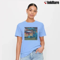 Women’s Boston Greatest Hit Signature T-Shirt in light blue | Soft, Flattering Fit