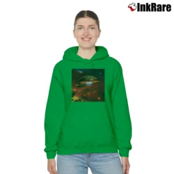 Women’s Boston Life Love Hope Cozy Hoodie in irish green | Warm, Structured, Stylish