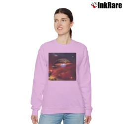 Women’s Boston Life Love Hope Relaxed Sweatshirt in light pink | Soft, Laid-Back Vibe