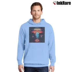 Men’s Boston Peace Of Mind Album Pullover Hoodie in light blue | Cozy, Durable, Modern Fit