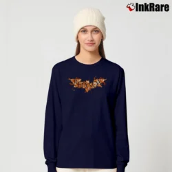 Women’s Boston Red Sox Batman DC Comics Baseball Long-Sleeve Top in navy | Sleek, Versatile, All-Season