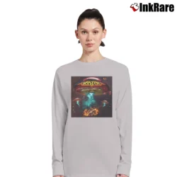Women’s Boston Rock Album Long-Sleeve Top in sport grey | Sleek, Versatile, All-Season