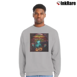 Men’s Boston Rock Album Crewneck Sweatshirt in sport grey | Cozy Fabric, Clean Style