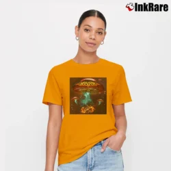 Women’s Boston Rock Album Signature T-Shirt in orange | Soft, Flattering Fit