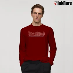 Men’s Boyz N The Hood Classic Long-Sleeve Shirt in maroon | Sleek, Lightweight, Year-Round Wear
