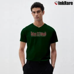 Men’s Boyz N The Hood Classic V-Neck Tee in forest green | Sharp, Breathable, Everyday Staple