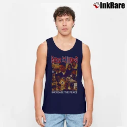 Men’s Boyz N The Hood Increase The Peace Tank Top in navy | Breathable, Active-Friendly Design