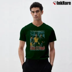 Men’s Boyz N The Hood Once Upon A Time V-Neck Tee in forest green | Sharp, Breathable, Everyday Staple