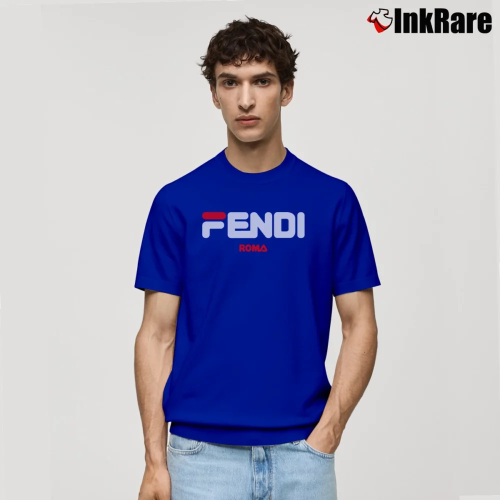 Men’s Brand Inspired Fashion Mickey Mouse Classic T-Shirt in royal blue | Soft, Breathable Everyday Wear