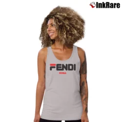 Women’s Brand Inspired Fashion Mickey Mouse Tank Top in sport grey | Lightweight, Movement-Friendly