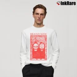 Men’s Brand New Reapers Band Graphic Long-Sleeve Shirt in white | Sleek, Lightweight, Year-Round Wear