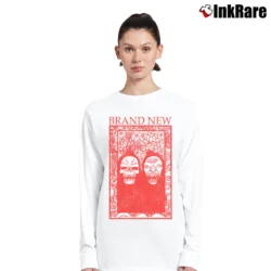 Women’s Brand New Reapers Band Graphic Long-Sleeve Top in white | Sleek, Versatile, All-Season