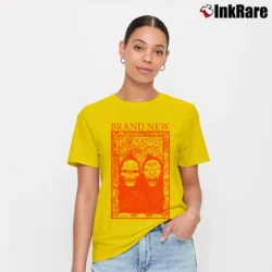 Women’s Brand New Reapers Band Graphic Signature T-Shirt in yellow | Soft, Flattering Fit
