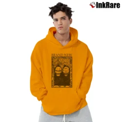 Men’s Brand New Reapers Rock Music Pullover Hoodie in orange | Cozy, Durable, Modern Fit