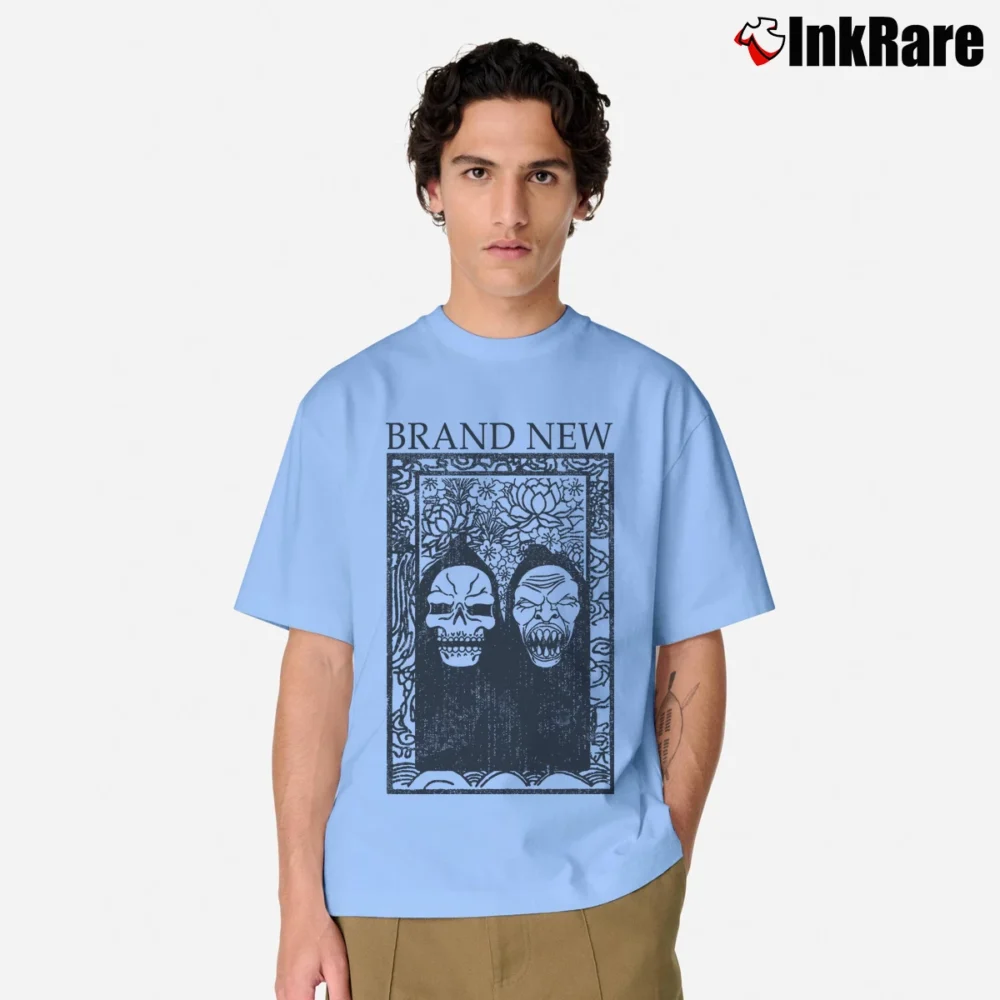 Men’s Brand New Reapers Rock Music Classic T-Shirt in light blue | Soft, Breathable Everyday Wear