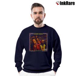 Men’s Brand Nubian One For All Crewneck Sweatshirt in navy | Cozy Fabric, Clean Style