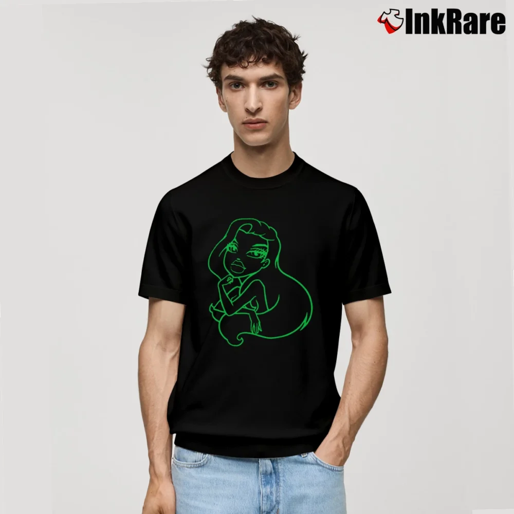 Men’s Bratz Outline Graphic Classic T-Shirt in black | Soft, Breathable Everyday Wear