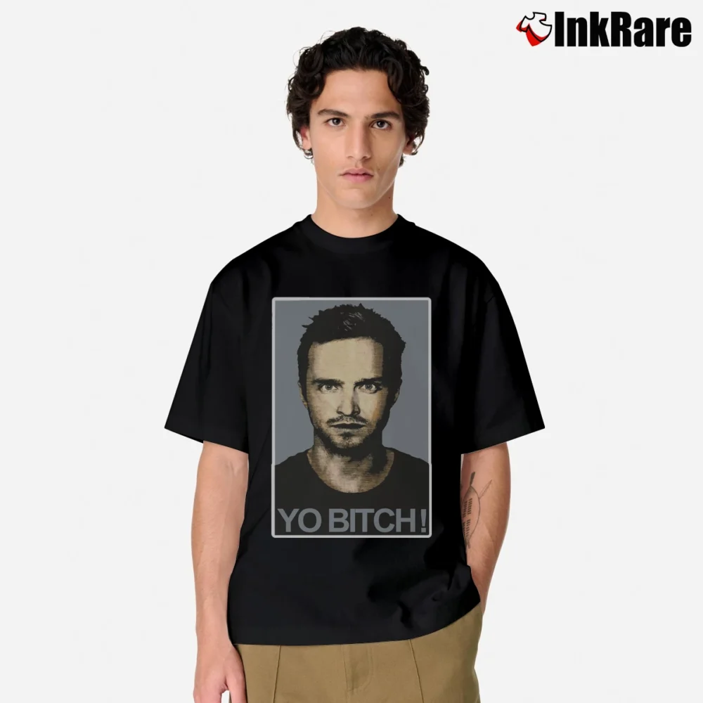 Men’s Breaking Bad Jesse Pinkman Graphic Classic T-Shirt in black | Soft, Breathable Everyday Wear