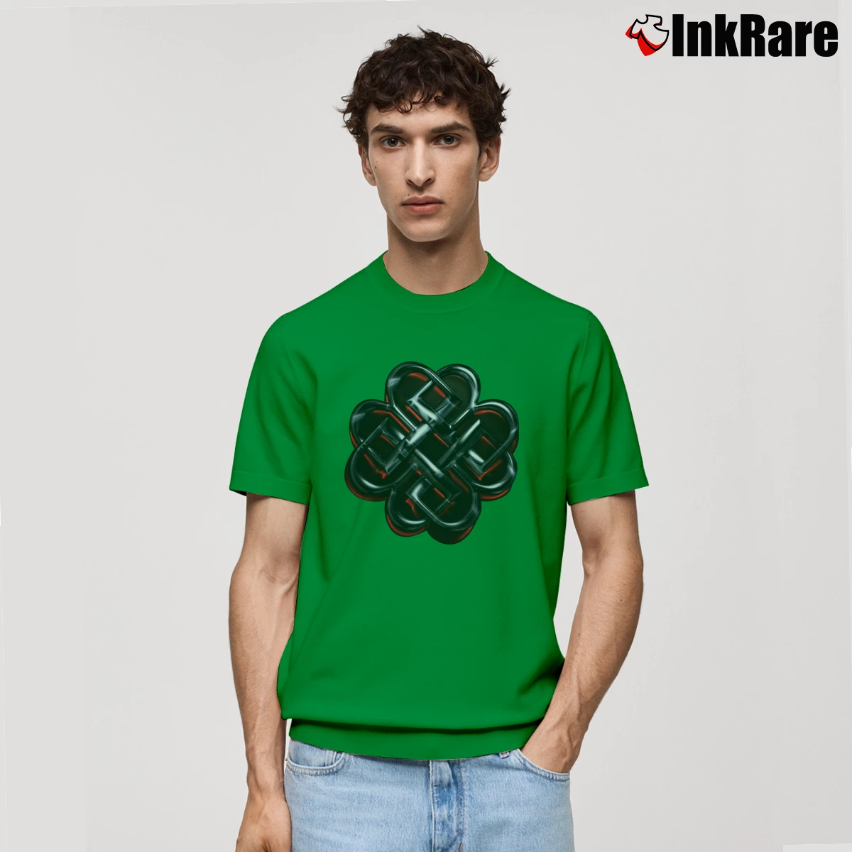 Men’s Breaking Benjamin Graphic Classic T-Shirt in irish green | Soft, Breathable Everyday Wear