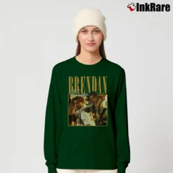 Women’s Brendan Fraser Bootleg Vintage Long-Sleeve Top in forest green | Sleek, Versatile, All-Season