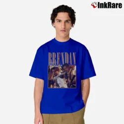 Men’s Brendan Fraser Bootleg Vintage Classic T-Shirt in royal blue | Soft, Breathable Everyday Wear