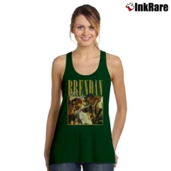 Women’s Brendan Fraser Bootleg Vintage Tank Top in forest green | Lightweight, Movement-Friendly
