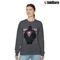 Women’s bret hart hitman wrestling for Classic WWE Fans Relaxed Sweatshirt in charcoal | Soft, Laid-Back Vibe