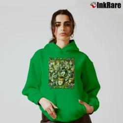 Women’s Brian Jones Rolling Stones Cozy Hoodie in irish green | Warm, Structured, Stylish
