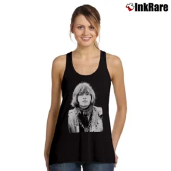 Women’s Brian Jones Rolling Stones Tank Top in black | Lightweight, Movement-Friendly