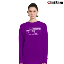 Women’s Bridge On The River Kwai What Have I Done Long-Sleeve Top in purple | Sleek, Versatile, All-Season