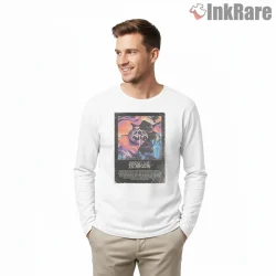 Bring Me The Horizon Psychedelic Poster Shirt on white long sleeve shirt for men graphic tee