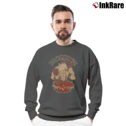 Men’s Bro Science Broseidon Crewneck Sweatshirt in charcoal | Cozy Fabric, Clean Style