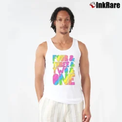 Men’s Broad City Countdown Intro Graphic Tank Top in white | Breathable, Active-Friendly Design
