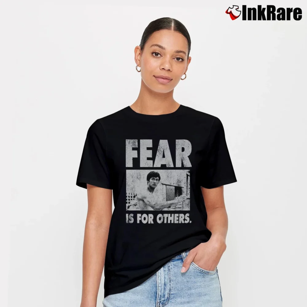 Women’s Bruce Fear Is For Others Signature T-Shirt in black | Soft, Flattering Fit
