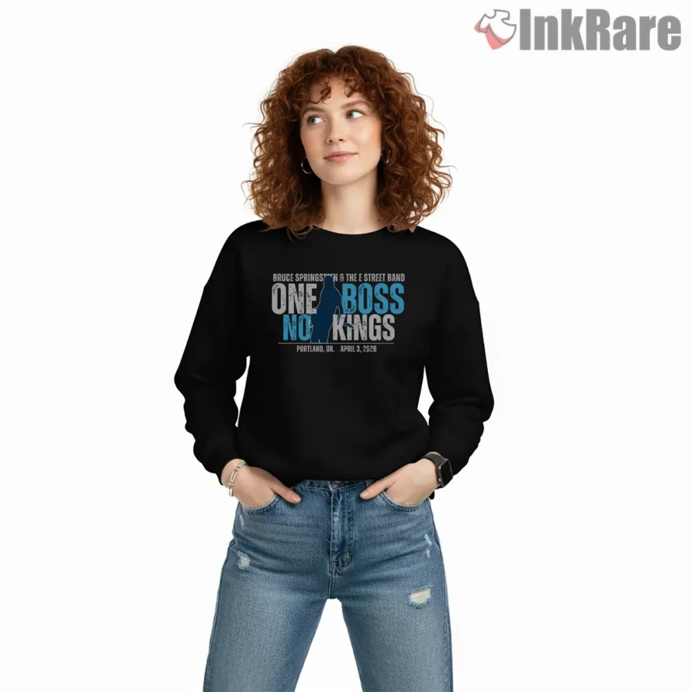 Bruce Springsteen One Boss No Kings Tour Graphic Shirt on graphic shirt for women graphic tee