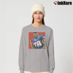 Women’s bruise smith football legend for American Football Fans Long-Sleeve Top in sport grey | Sleek, Versatile, All-Season
