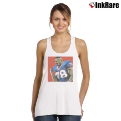 Women’s bruise smith football legend for American Football Fans Tank Top in white | Lightweight, Movement-Friendly