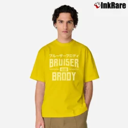 Men’s bruiser brody japanese for Pro Wrestling Fans Classic T-Shirt in yellow | Soft, Breathable Everyday Wear