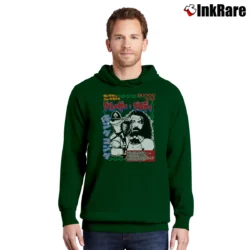 Men’s Bruiser Legacy Wrestling Pullover Hoodie in forest green | Cozy, Durable, Modern Fit
