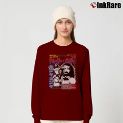 Women’s Bruiser Legacy Wrestling Long-Sleeve Top in maroon | Sleek, Versatile, All-Season