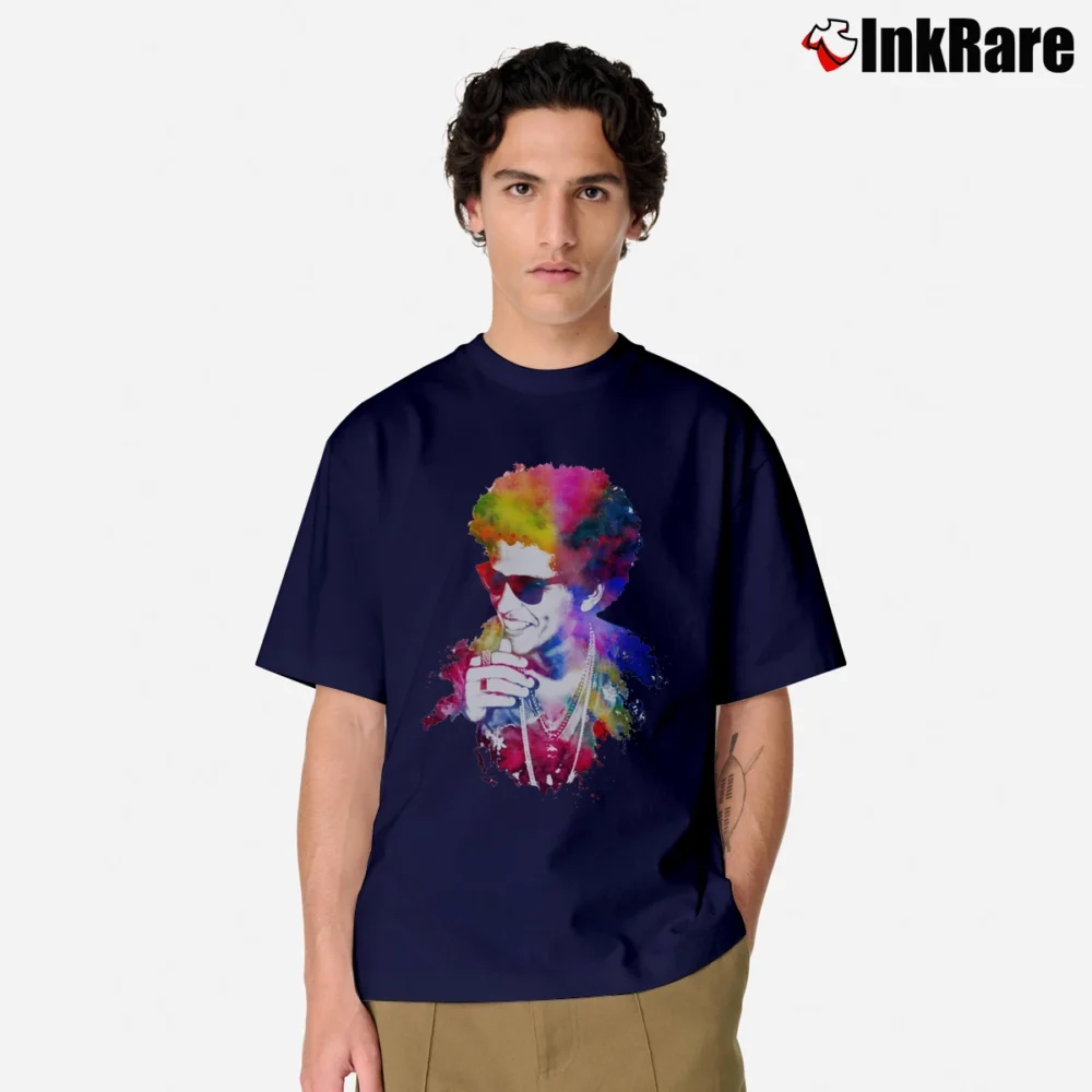 Men’s Bruno Mars Classic T-Shirt in navy | Soft, Breathable Everyday Wear