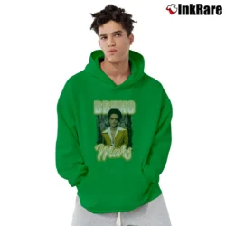 Men’s Bruno Mars Yellow Suit Pullover Hoodie in irish green | Cozy, Durable, Modern Fit