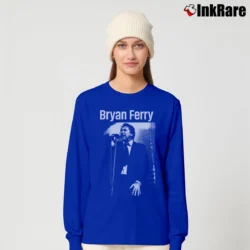 Women’s Bryan Ferry Stone Woman Long-Sleeve Top in royal blue | Sleek, Versatile, All-Season