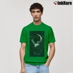 Men’s BTS Jimin The Moon Tarot Card Classic T-Shirt in irish green | Soft, Breathable Everyday Wear