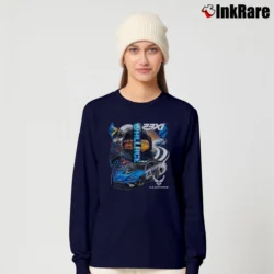 Women’s bubba wallace us air force car for NASCAR Fans Long-Sleeve Top in navy | Sleek, Versatile, All-Season