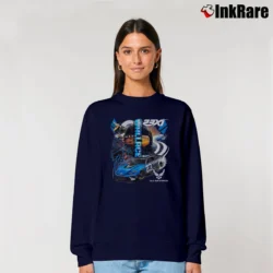 Women’s bubba wallace us air force car for NASCAR Fans Relaxed Sweatshirt in navy | Soft, Laid-Back Vibe