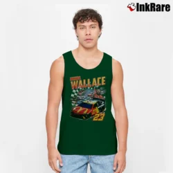 Men’s Bubba Wallace Vintage Tank Top in forest green | Breathable, Active-Friendly Design
