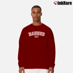 Men’s Bucky Barnes Winter Soldier Avengers Marvel Long-Sleeve Shirt in maroon | Sleek, Lightweight, Year-Round Wear